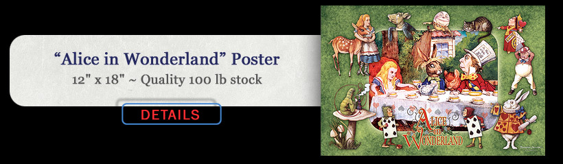 Alice in Wonderland Poster