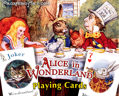 Cards In Alice In Wonderland
