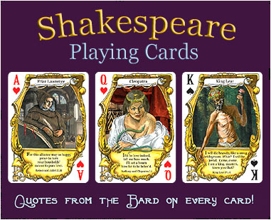 Shakespeare Playing Cards
