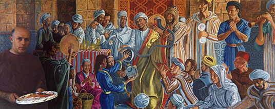 Jan Padover at work