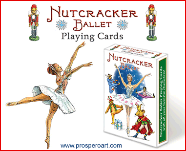 Nutcracker Ballet Playing Cards