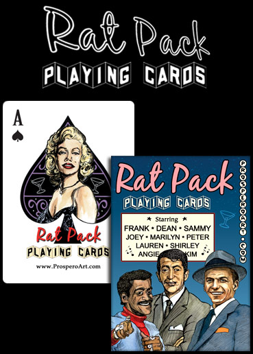 Rat Pack Playing Cards