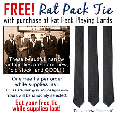 Free Rat Pack Tie